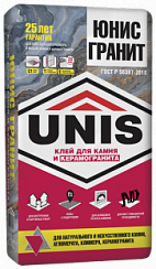 Клей для плитки "Юнис Гранит"