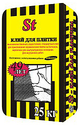 Клей для плитки ST (25 кг) Русеан