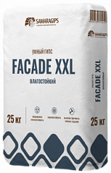 Умный гипс FACADE XXL влагостойкий (25 кг) Самарагипс