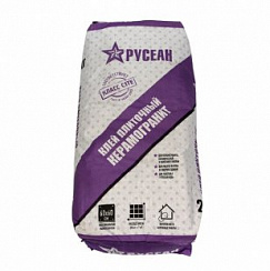 Клей для плитки КЕРАМОГРАНИТ (25 кг) Русеан
