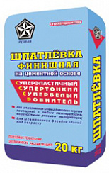 Шпаклевка финишная Русеан на цементной основе