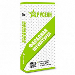 Штукатурка цементная фасадная Русеан (25 кг)