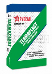Гипсовая штукатурка для машинного нанесения TERMOPLAST-М (30 кг) белый