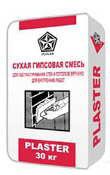 Штукатурка гипсовая Русеан Plaster-M для машинного нанесения