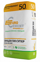 Евро цемент М-500 (50 кг)